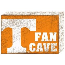 Tennessee Volunteers Fan Cave Wood Block