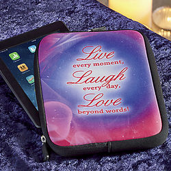 Live Laugh Love Tablet Case