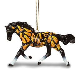 Butterflies Run Free Trail of the Painted Ponies Ornament