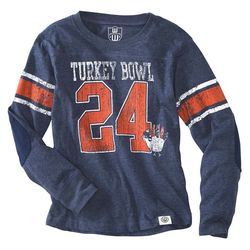Kid's Turkey Bowl Long Sleeve T-Shirt