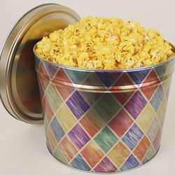 Cheddar Cheese Popcorn Gift Tin