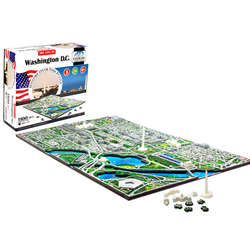 4D Cityscape Puzzle Washington DC