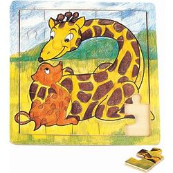 Giraffe 21-Piece Wooden Jigsaw Puzzle