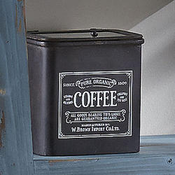 Metal Coffee Canister