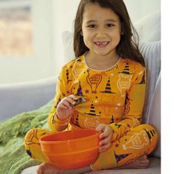 Girl's Witchy Halloween Pajamas