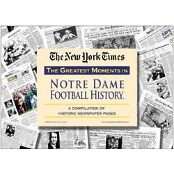 Notre Dame Fighting Irish Football's Greatest Moments Book