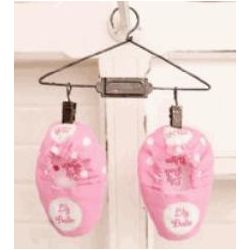 Personalized Baby Girl Booties