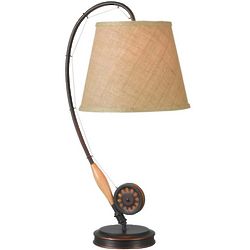 Fly Rod Table Lamp