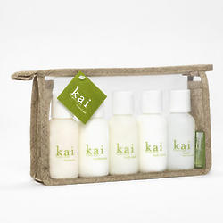 Kai's Shampoo, Conditioner, Body Lotion, & Perfume Oil Travel Set