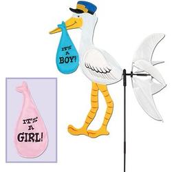 It's a Girl! or It's a Boy! Stork Wind Spinner