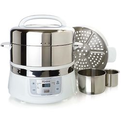 2-Tier Counter Top Electric Steamer
