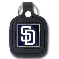 San Diego Padres MLB Leather Key Chain