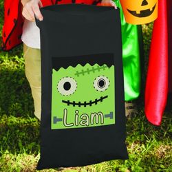 Personalized Monster Trick or Treat Sack