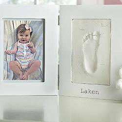 Personalized Baby Frame and Footprint Kit