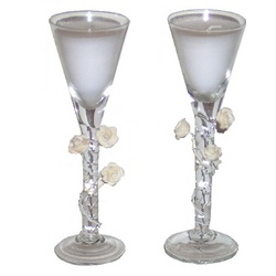 Champagne Glass Candles