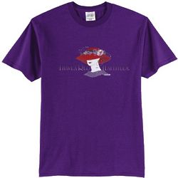 Purple Hattitude Red Hat Society Themed T-Shirt