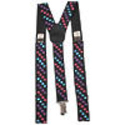 Tri-Colored Heart Suspenders