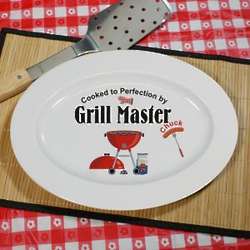 Grill Master Personalized Platter
