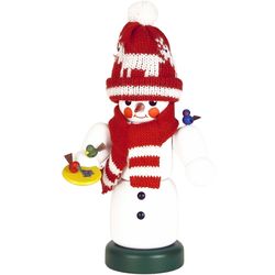 Snowman in Winter Hat Nutcracker