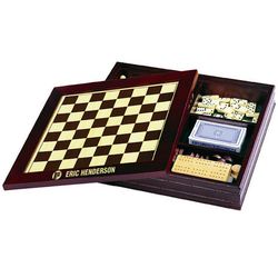 Personalized Executive 7-in-1 Classic Game Set