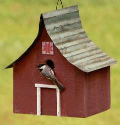 Pennsylvania Dutch Barn Birdhouse