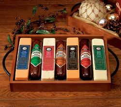 Gourmet Meat and Cheese Delight Gift Box