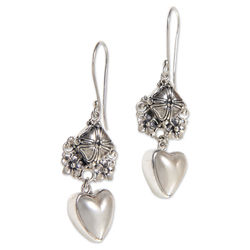 Pure of Heart Cultured Mabe Pearl Dangle Earrings
