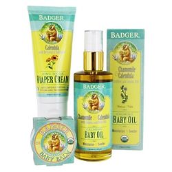 Badger Essential Baby Skin Care Gift Set