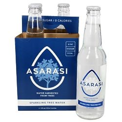 Asarasi - 100% Natural Sparkling Tree Water - 4 Pack