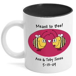 Personalized Meant to Bee Mug