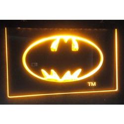 Batman Yellow Neon Light Sign