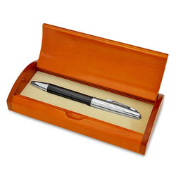 Executive's Personalized Carbon Fiber Pen with Silver Accents