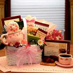 A Tea Lovers Little Tea Pot Gift Basket