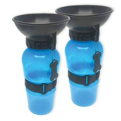 2 Highwave Portable Water Bowl Sport Bottles for Dogs
