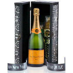 New Years Champagne Gift Box