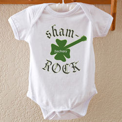 Sham-Rock Personalized Baby Bodysuit