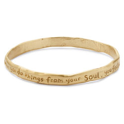 Do Things From Your Soul River Bangle