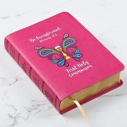 Be Transformed First Holy Communion Butterfly Bible