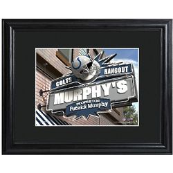 Indianapolis Colts NFL Pub Sign Personalized Framed Print