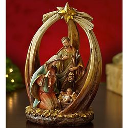 Christmas Traditions Nativity Display