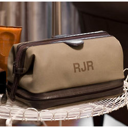 Personalized Toiletry Bag with Manicure Set