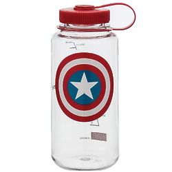 Captain America Wide Mouth BPA Free Water Bottle