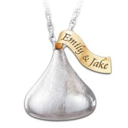 Personalized Hershey's Kisses Pendant Necklace