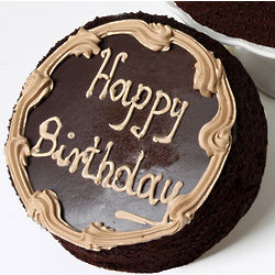 Small Chocolate Fudge Birthday Cake