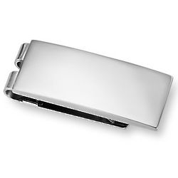 Stainless Steel Polished Money Clip