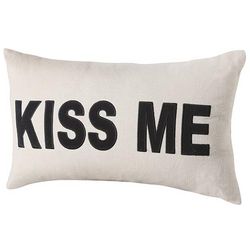 Kiss Me Linen Pillow