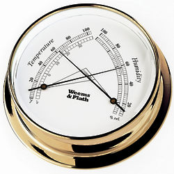 Endurance 125 Brass Comfortmeter Thermometer