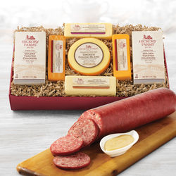 Summer Sausage and Cheese Party Gift Box