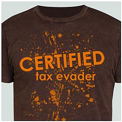 Certified Tax Evader T-Shirt
