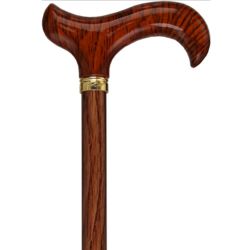 Realistic Wood Adjustable Cane with Able Tri Pod Base